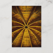 Carte De Visite Plafond en bois de fleur (Dos)