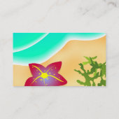 Carte De Visite Plage (Dos)