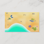 Carte De Visite Plage (Dos)