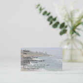 Carte De Visite Plage de crique de La Jolla (Debout devant)