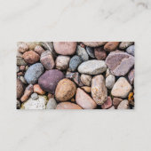 Carte De Visite Plage de galets (Dos)