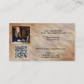 Carte De Visite Plage de Los Muertos 786 QR (Dos)