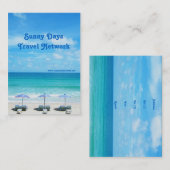 Carte De Visite Plage de Naiharn, île de Phuket (Devant / Derrière)