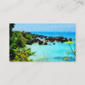 Carte De Visite Plage de St George Bermuda (Dos)