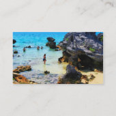 Carte De Visite Plage de St George Bermuda (Dos)