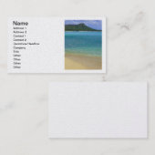 Carte De Visite Plage de Waikiki (Devant / Derrière)