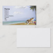 Carte De Visite Plage Kitty (Devant / Derrière)