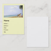 Carte De Visite Plage Kitty (Devant / Derrière)