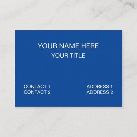 Carte De Visite Plage Palm Tree Realtor Beach (Dos)