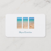 Carte De Visite Plage tranquille (Dos)