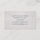 Carte De Visite Plage vintage de Shark (Dos)