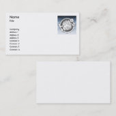 Carte De Visite Plaine - affaires (Devant / Derrière)