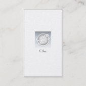 Carte De Visite Plaine - affaires (Dos)