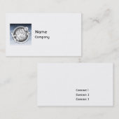 Carte De Visite Plaine - affaires (Devant / Derrière)