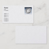 Carte De Visite Plaine - affaires (Devant / Derrière)