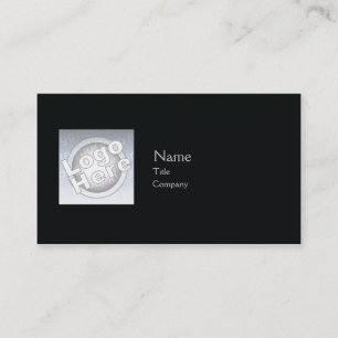 Carte De Visite Plaine noire - affaires