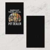 Carte De Visite Plaisanterie de poterie amusante pour le potier d' (Devant / Derrière)