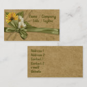 Carte De Visite Plaisir de Gardener´s (Devant / Derrière)