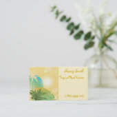 Carte De Visite Plaisir tropical (Debout devant)