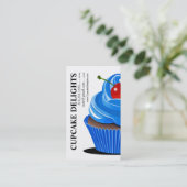 Carte De Visite Plaisirs de petit gâteau - pâtisseries de desserts (Debout devant)