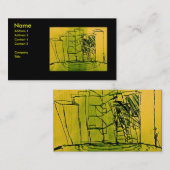 CARTE DE VISITE PLAN DE LEÇON VILLE (Devant / Derrière)