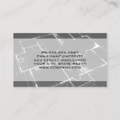 Carte De Visite Plan directeur | Logo de prise électrique (Dos)