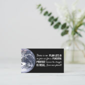 Carte De Visite Plan (et) B, Point de rencontre sur les changement (Debout devant)