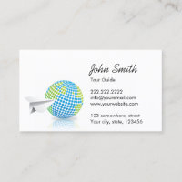 Plan papier professionnel & Globe