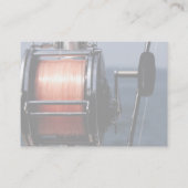 Carte De Visite Plan rapproché de canne à pêche (Dos)