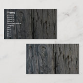 Carte De Visite Plan rapproché de courrier de barrière (Devant / Derrière)