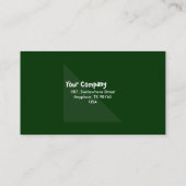 Carte De Visite Plan rapproché des poivrons (Dos)