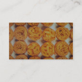 Carte De Visite Plan rapproché unique de pâtes (Dos)