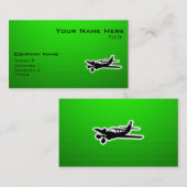 Carte De Visite Plan vert (Devant / Derrière)