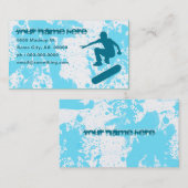 Carte De Visite planche à roulettes (Devant / Derrière)