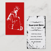 Carte De Visite planche à roulettes (Devant / Derrière)