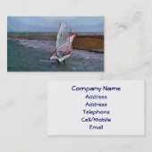 CARTE DE VISITE PLANCHE À VOILE (Devant / Derrière)