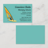 Carte De Visite Planche à voile (Devant / Derrière)