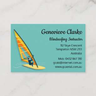 Carte De Visite Planche à voile