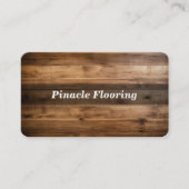 Carte De Visite Plancher en bois (Devant)