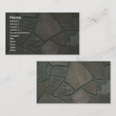 Carte De Visite Plancher en pierre (Devant / Derrière)
