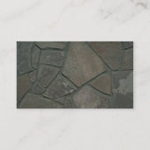 Carte De Visite Plancher en pierre (Dos)