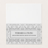 Carte De Visite Plancher Professionnel Et Chaudière (Extérieur déplié)