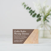 Carte De Visite Plancher stratifié en bois (Debout devant)