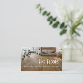 Carte De Visite Planchers Planchers Bois dur Construction de marbr (Debout devant)