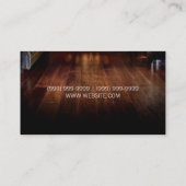 Carte De Visite Planchers, Planchers Travaux de construction usine (Dos)