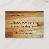 CARTE DE VISITE PLANCHES (Dos)