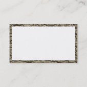Carte De Visite Planches - Écorce 02 (Dos)