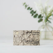 Carte De Visite Plane tree camouflage looks bark pattern business  (Debout devant)