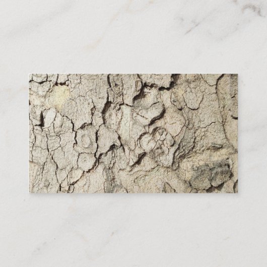 Carte De Visite Plane tree camouflage looks bark pattern business  (Dos)