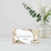 Carte De Visite Planificateur d'événements de maquillage de Partie (Debout devant)